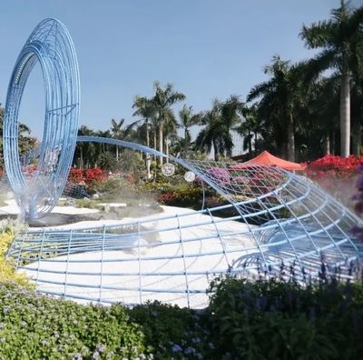 肥宅福利！蓮花山花展人潮堪比春運(yùn)？VR看展帶你輕松漫步景觀藝術(shù)